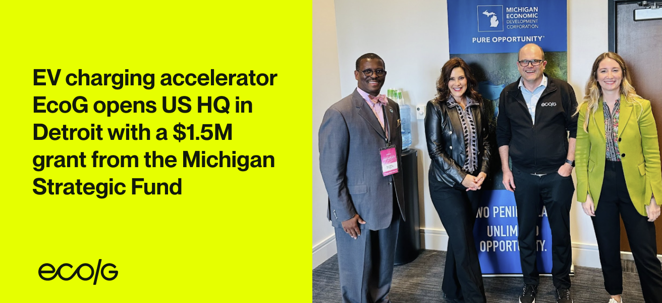 EV charging accelerator EcoG opens US headquarters in Detroit